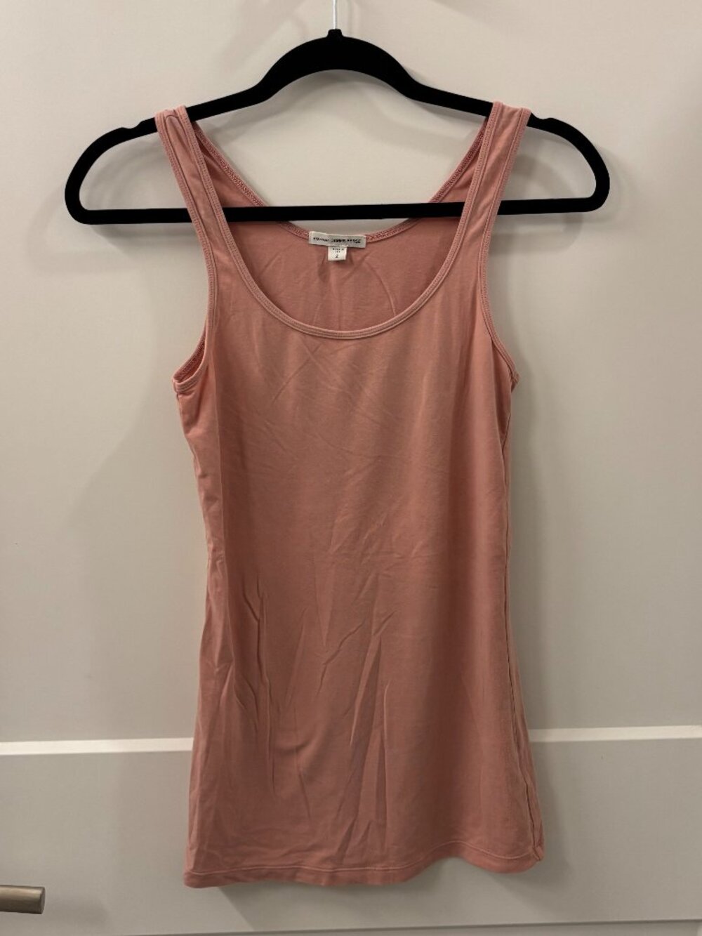 James Perse Pink Tank Top Size 2 Medium